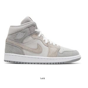 Nike Women’s  Air Jordan 1 Mid SE 'Particle Grey
